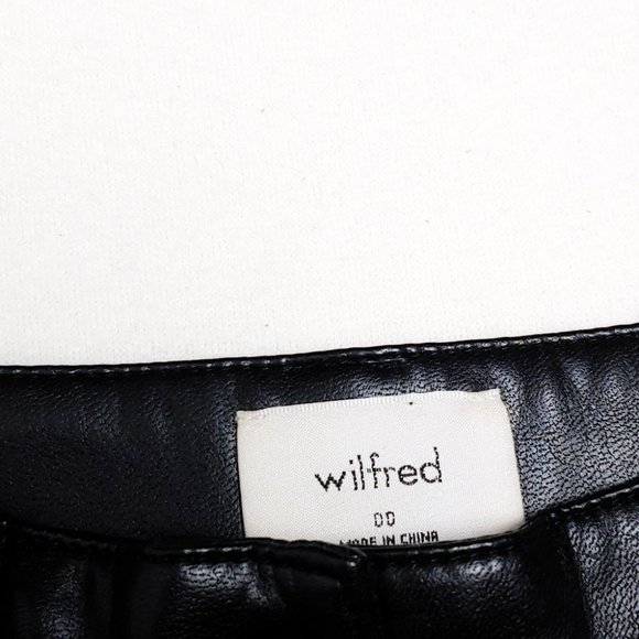 Wilfred Black Straight Leg Pants - Picture 15 of 16